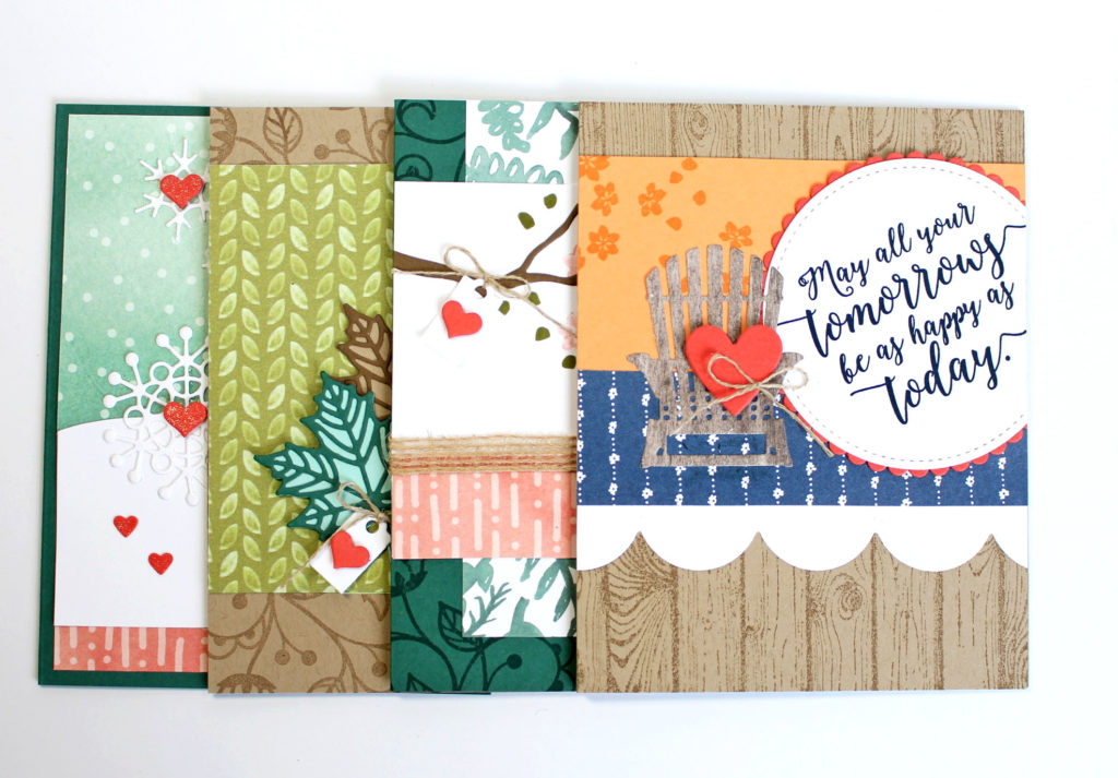 Kitchen Table Stamper Colorful Seasons